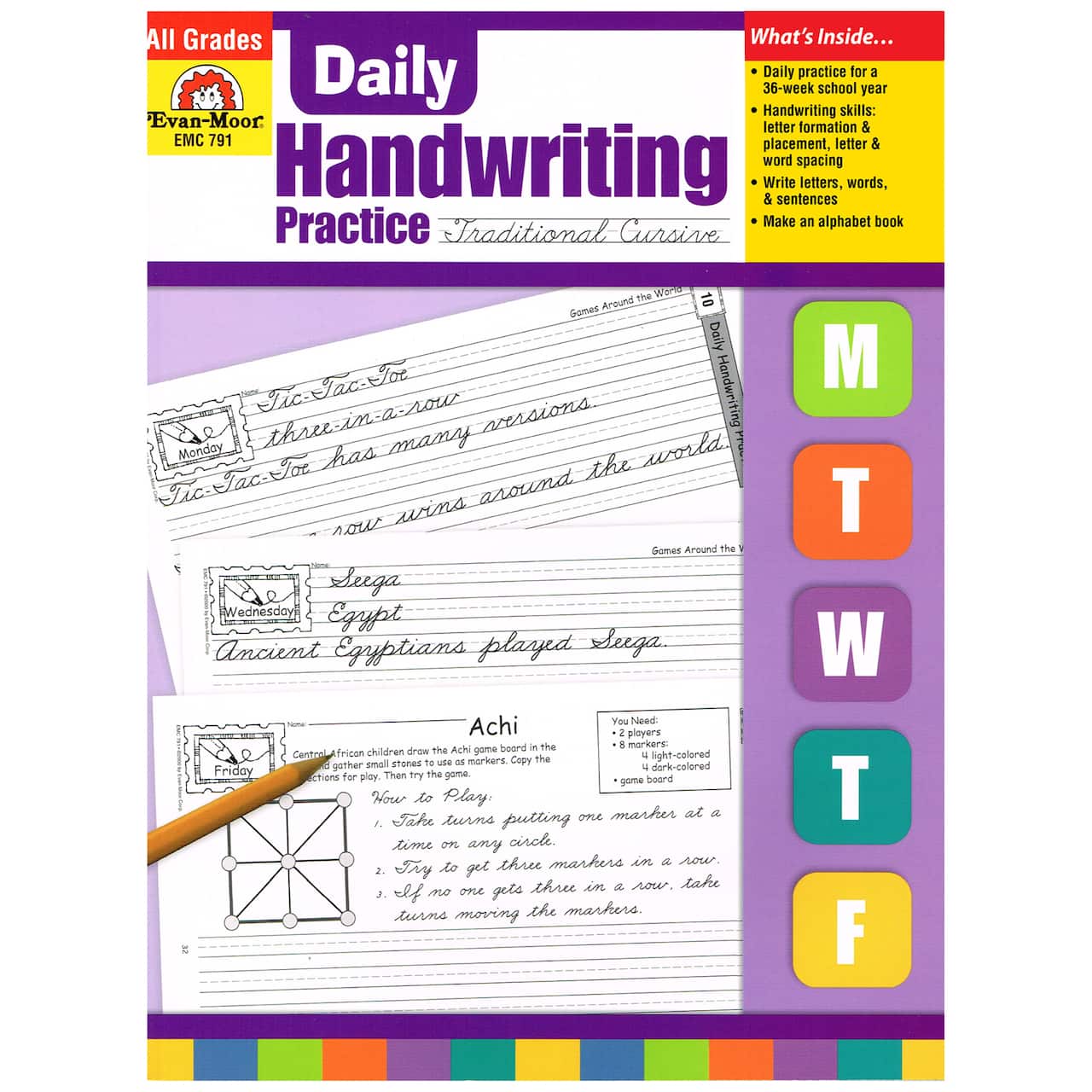 Evan-Moor® Daily Handwriting Practice: Traditional Cursive
